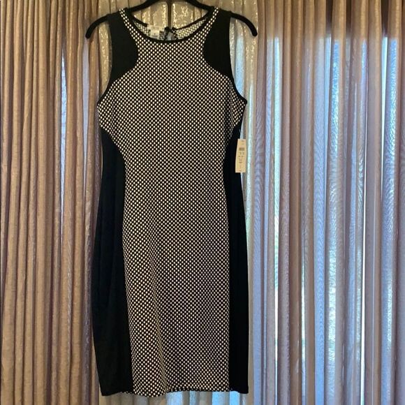 🎉Last deal🎉black and white polka dot dress - Picture 1 of 9